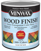 Minwax 117200000 Interior Wood Stain, Semi-Transparent, Clear Tint, Liquid, 32 fl-oz